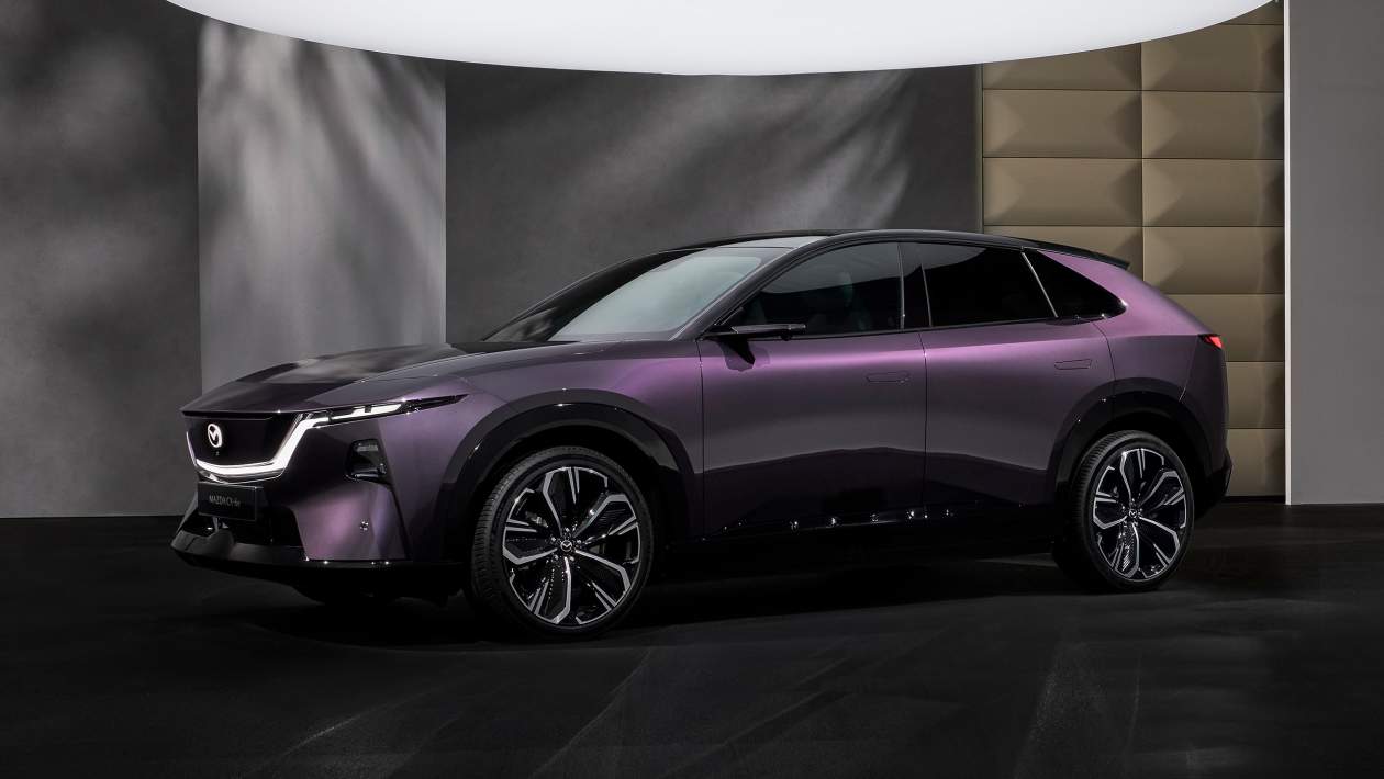 Mazda is upping it’s EV game with the striking new CX-6e | Auto Express